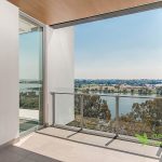 302/60 Riversdale Road, RIVERVALE WA 6103, interior and balcony overlooking 180 degree waterfront view
